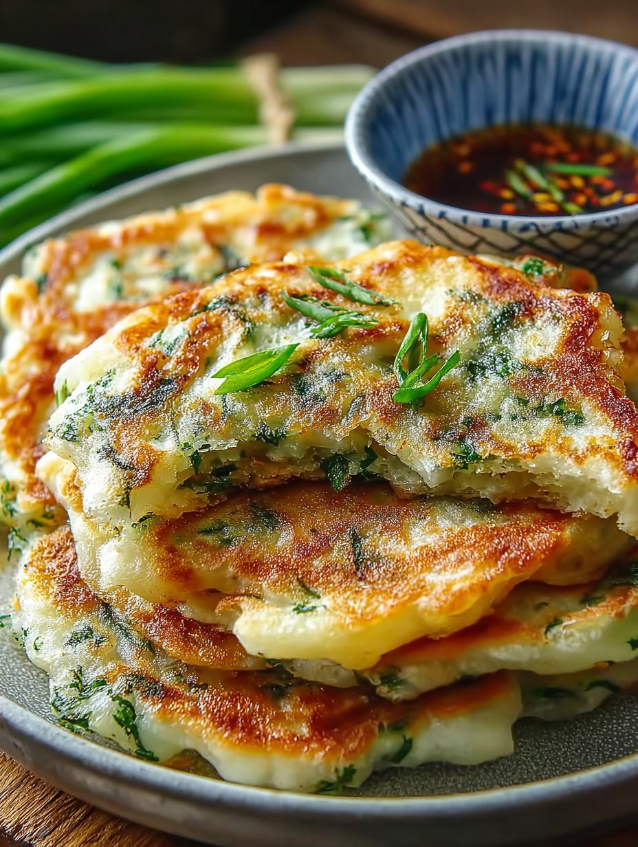 Rice Paper Scallion Pancakes: 5 Crispy Secrets 5 Rice Paper Scallion Pancakes: 5 Crispy Secrets - Rice Paper Scallion Pancakes - additional detail