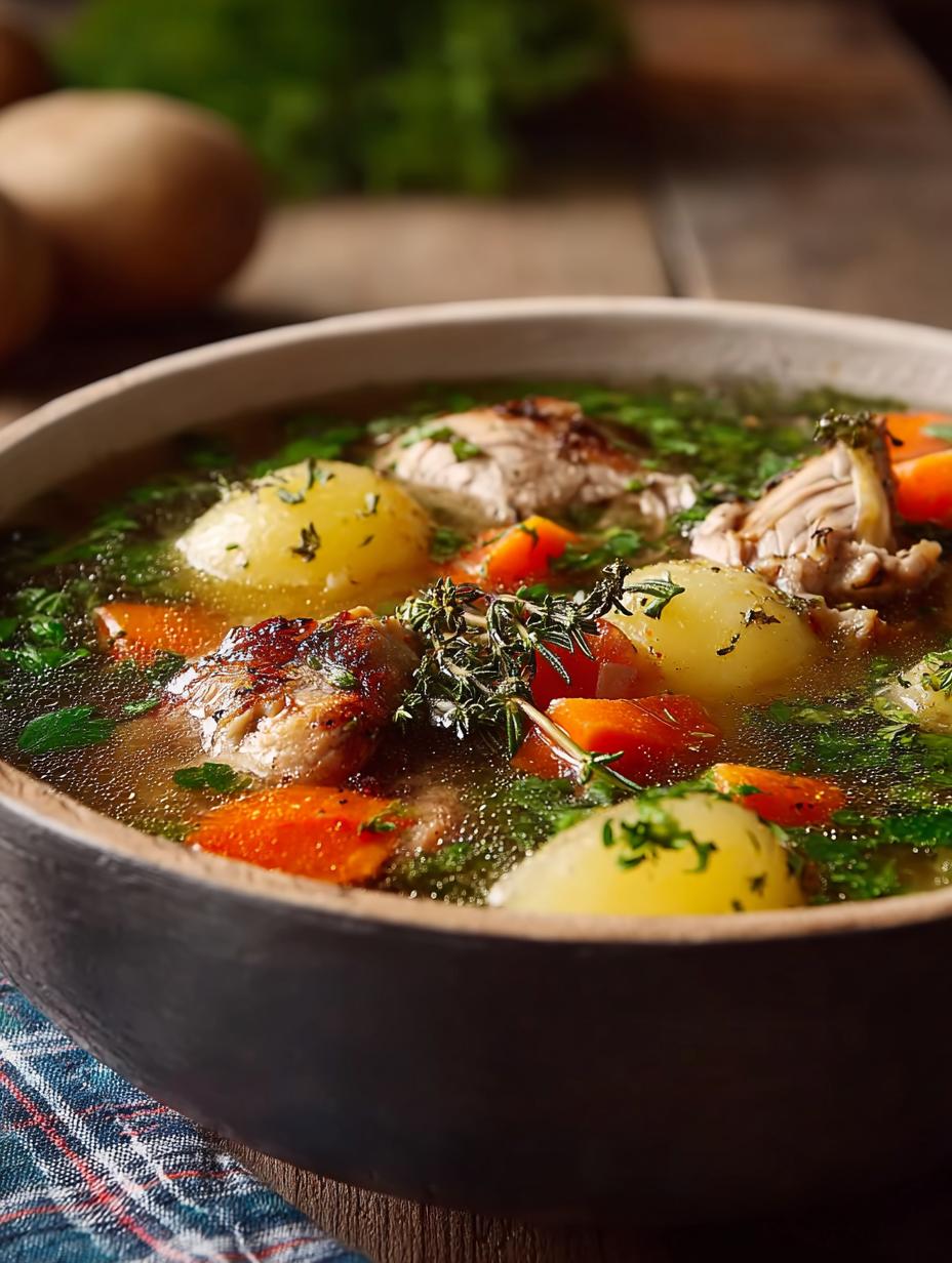Rustic Chicken Soup