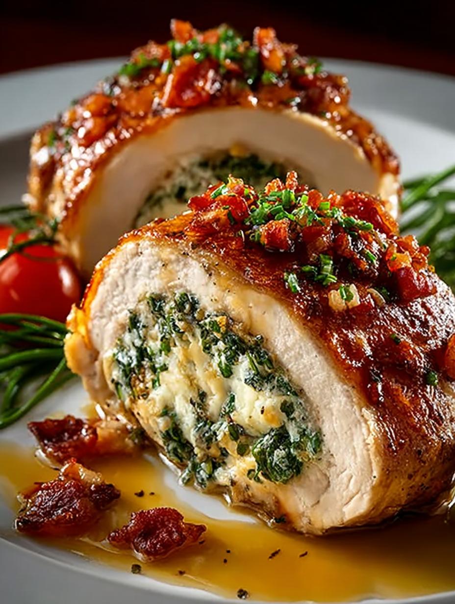 Ruths Chris Stuffed Chicken