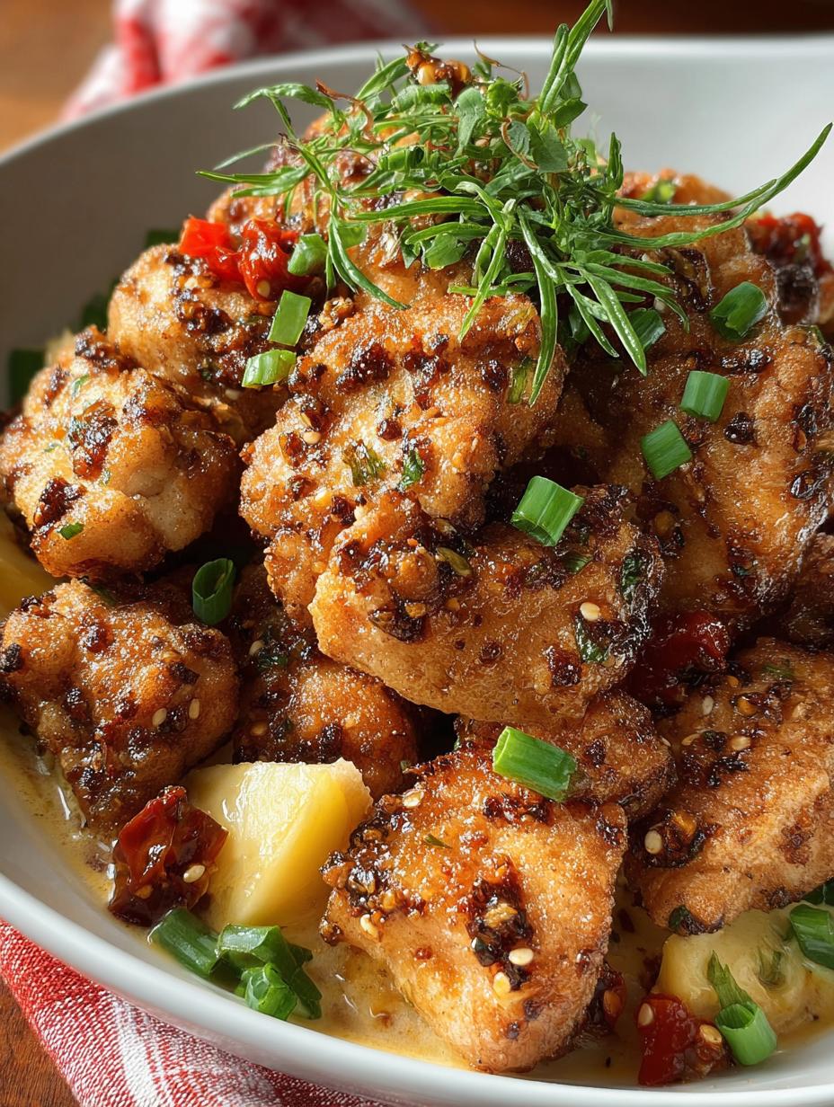 Delicious Salt Pepper Chicken in 30 Minutes - Salt Pepper Chicken - main visual representation