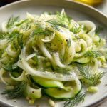 Shaved Asparagus Fennel Salad