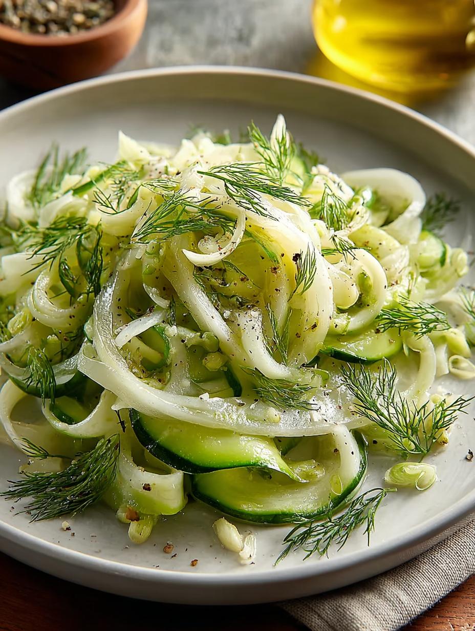 Shaved Asparagus Fennel Salad