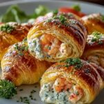 Shrimp Crab Stuffed Crescent