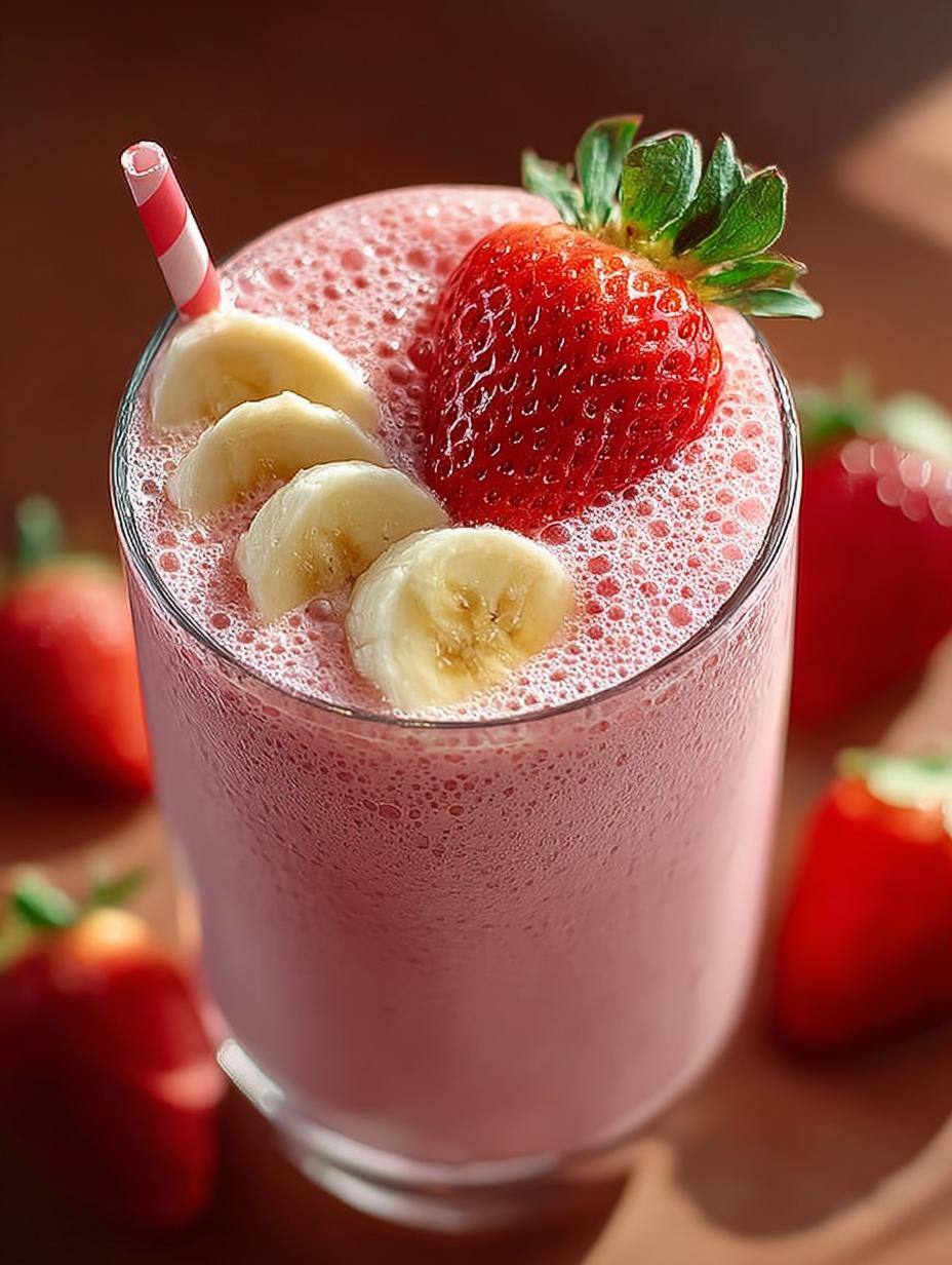 Strawberry Banana Smoothie
