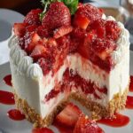 Strawberry Shortcake Cheesecake
