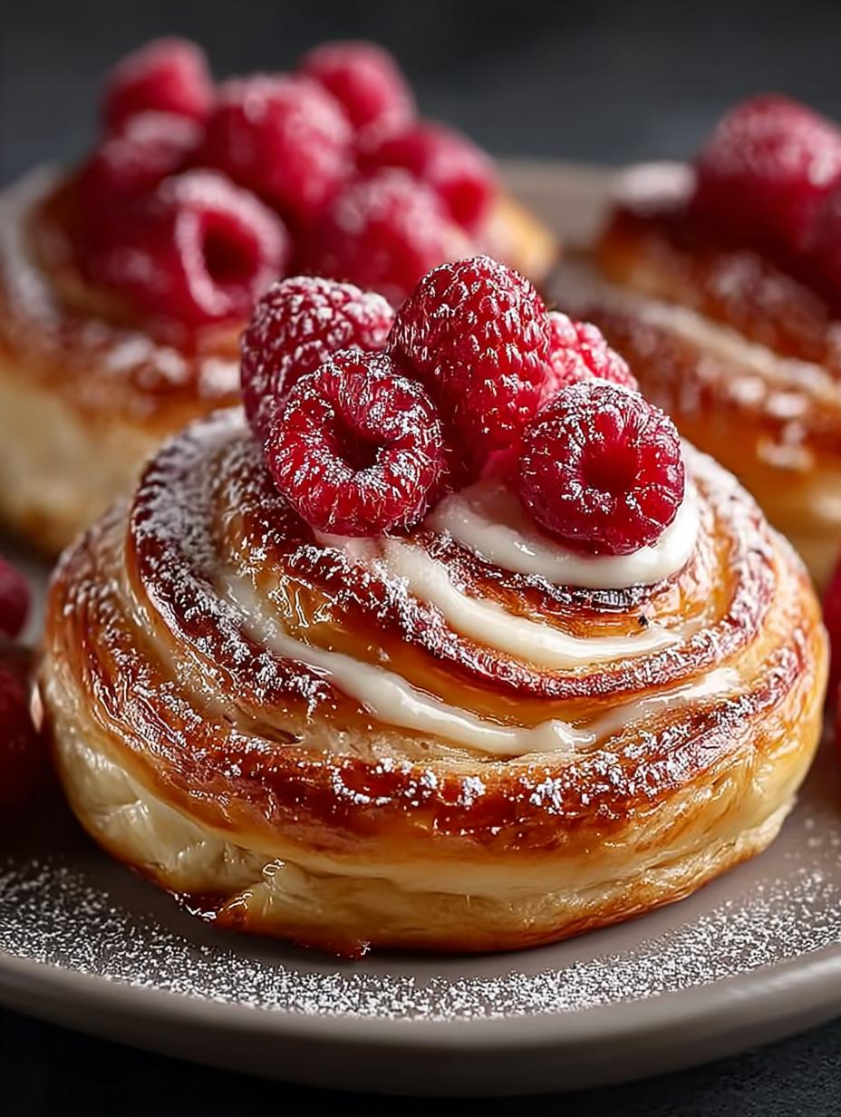 Sugar Raspberry Danish Bun: 8 Flaky Delights to Savor - Sugar Raspberry Danish Bun - additional detail