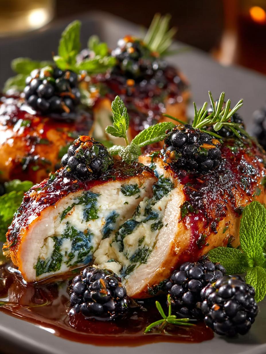 Sweet Heat Blackberry Jalapeno Stuffed Chicken Recipe - Sweet Heat Blackberry Jalapeno - additional detail