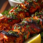 Tandoori Chicken Tikka Skewers