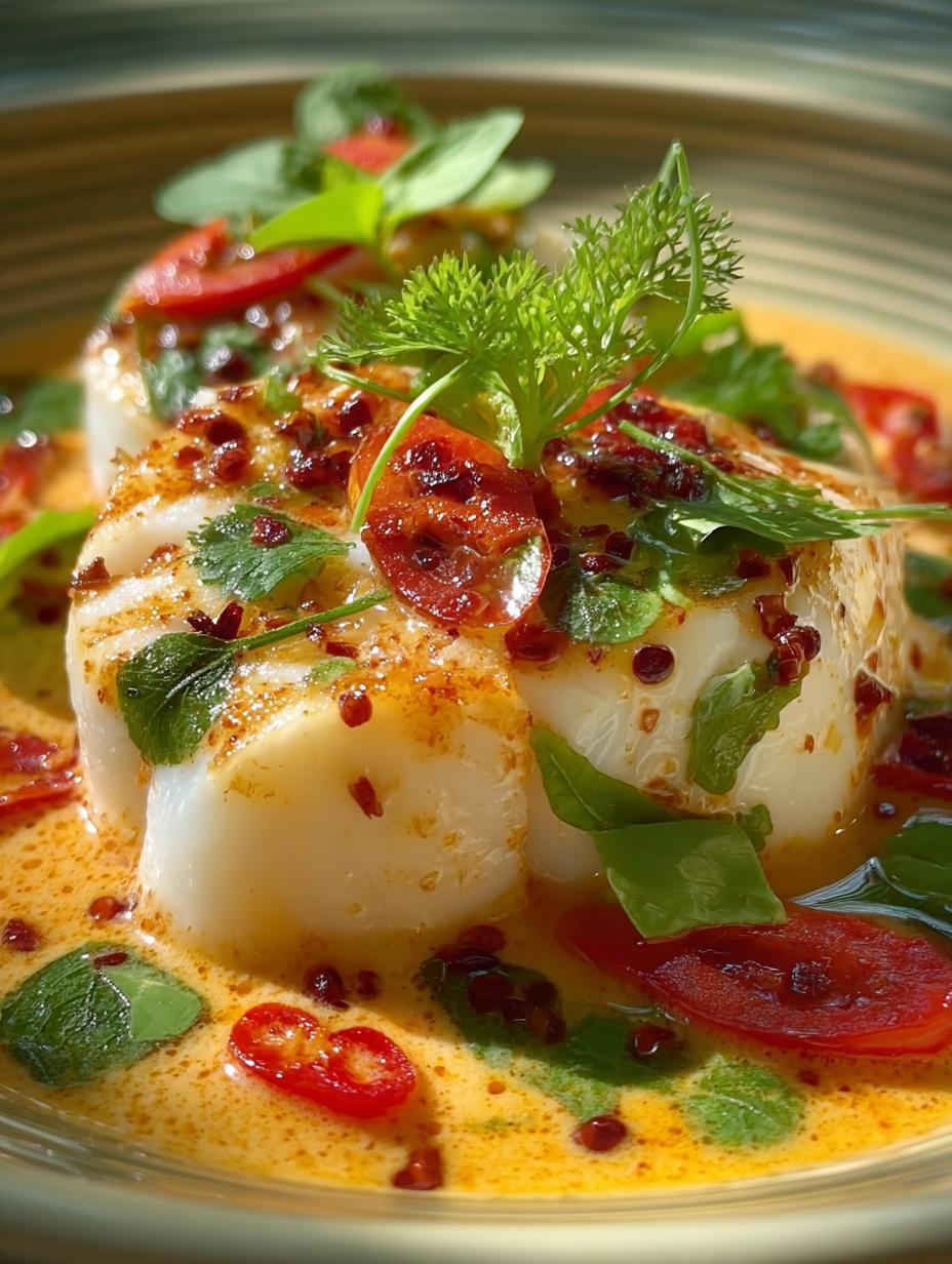 Thai Coconut Lime Poached Cod: 5 Reasons to Love It - Thai Coconut Lime Poached - main visual representation