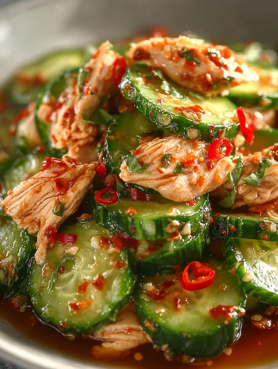 Thai Cucumber Salad with
