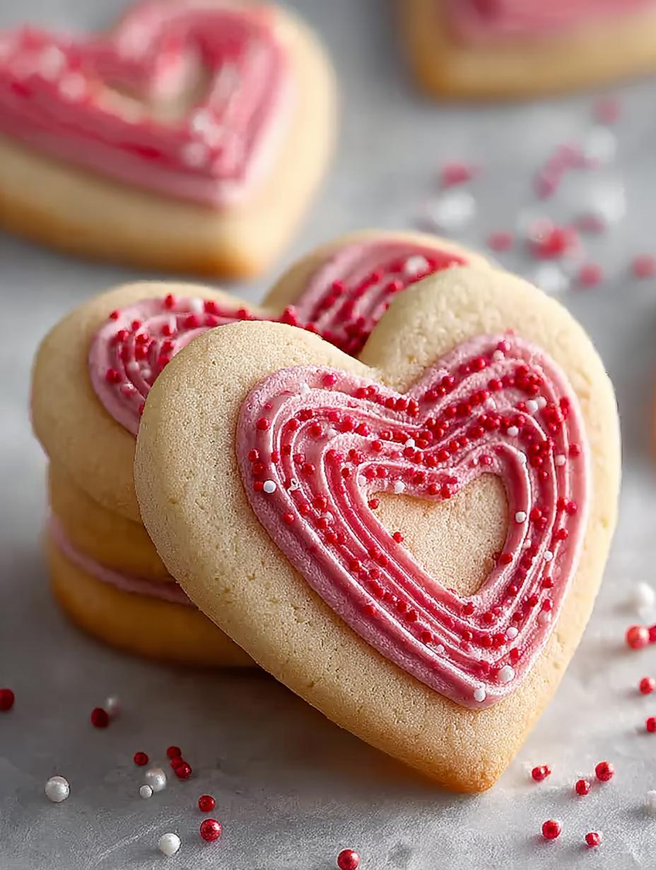Irresistibly Easy Valentine Heart Shaped Sugar Cookies 4 Irresistibly Easy Valentine Heart Shaped Sugar Cookies - Valentine Heart Shaped Sugar - main visual representation