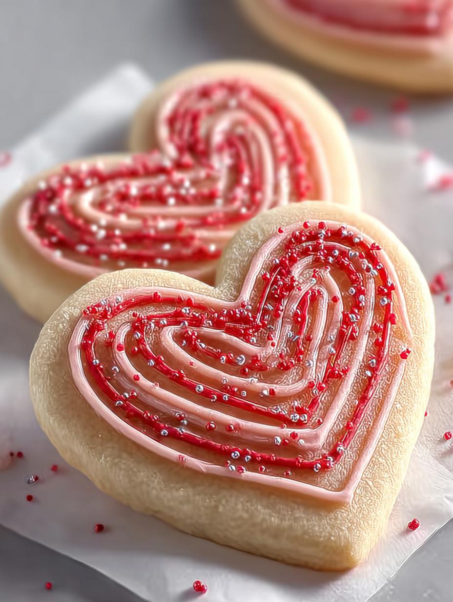 Irresistibly Easy Valentine Heart Shaped Sugar Cookies 5 Irresistibly Easy Valentine Heart Shaped Sugar Cookies - Valentine Heart Shaped Sugar - additional detail