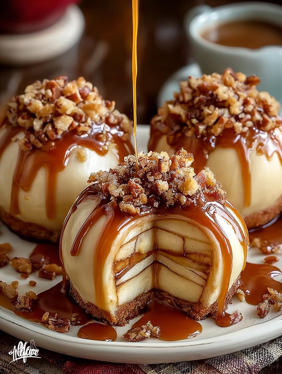 Caramel Apple Pie Bombs