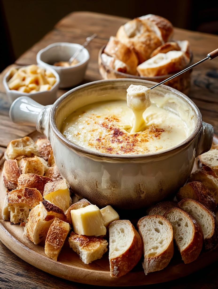 Cheese Fondue: 4 Steps to a Perfectly Melty Delight - Cheese Fondue - main visual representation