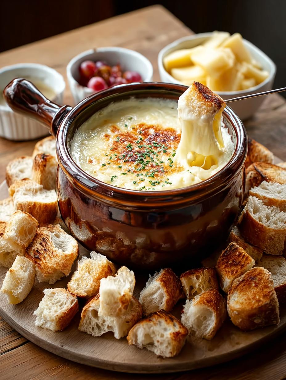 Cheese Fondue: 4 Steps to a Perfectly Melty Delight - Cheese Fondue - additional detail