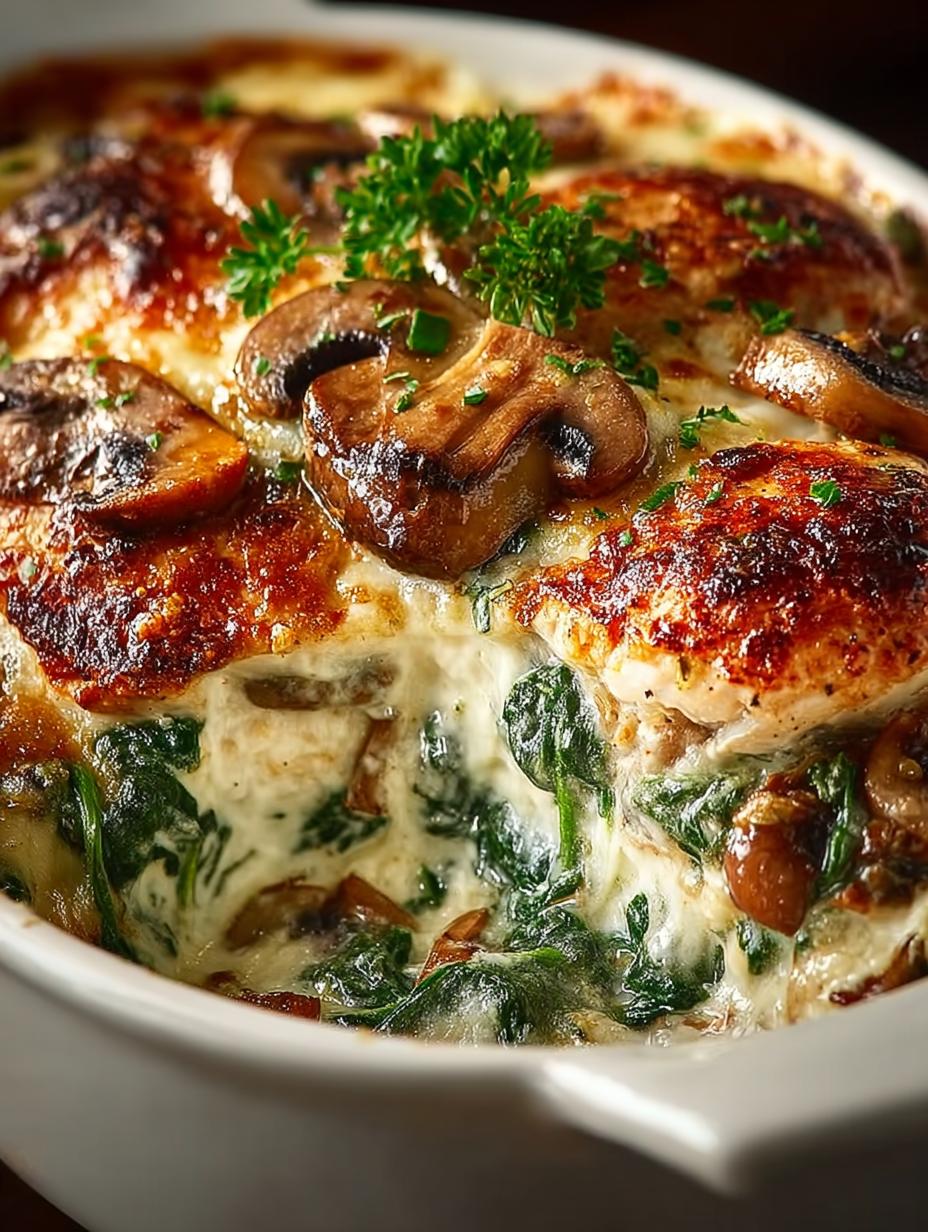 Chicken Spinach Mushroom Bake: 6 Irresistible Reasons to Try - Chicken Spinach Mushroom Bake - additional detail