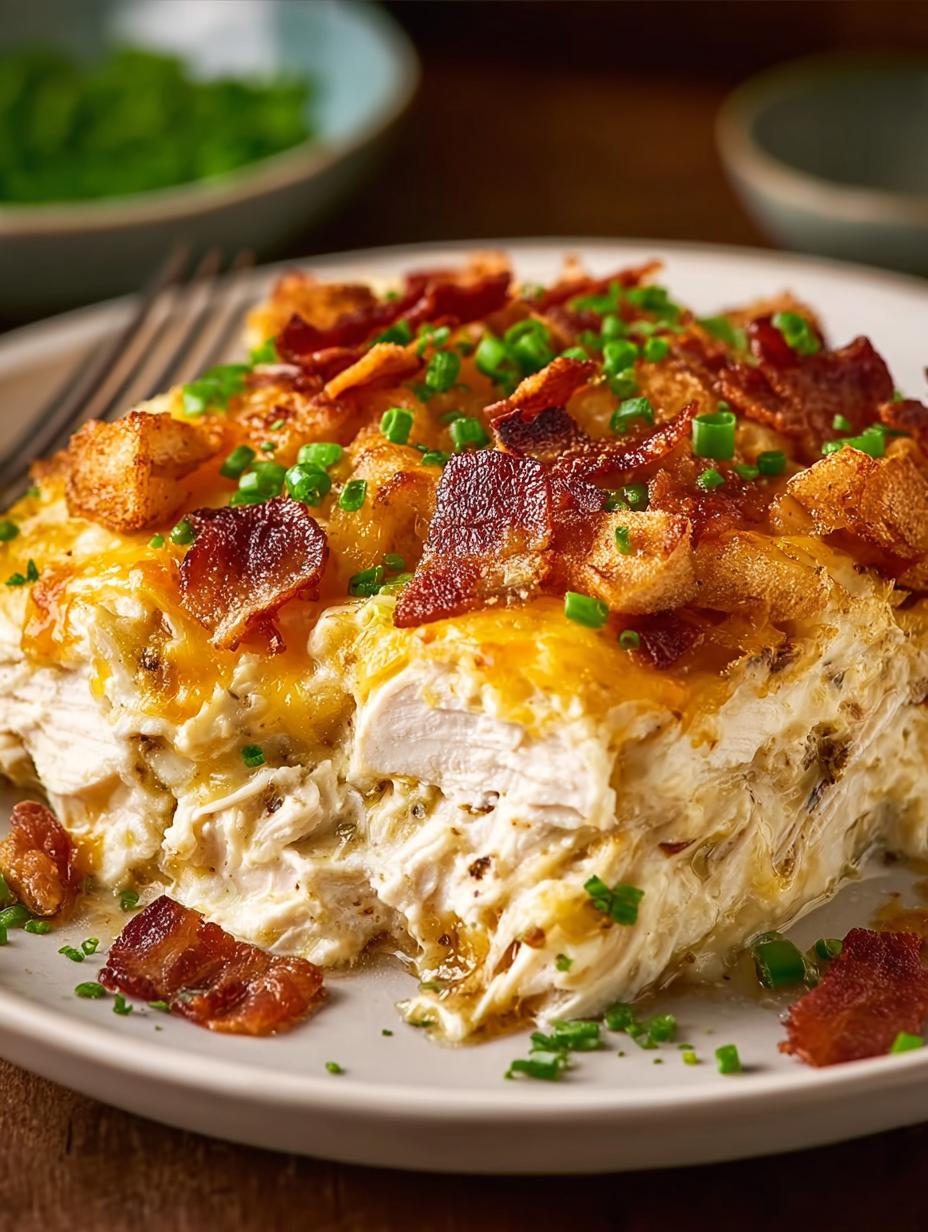 Crack Chicken Casserole