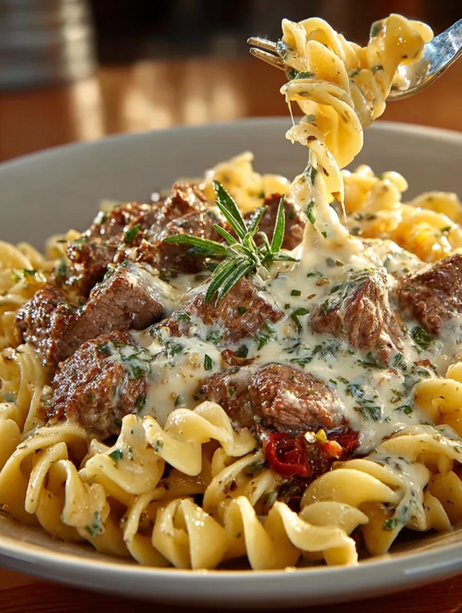 Creamy Ranch Beef Noodle: 4 Steps to Comforting Bliss - Creamy Ranch Beef Noodle - main visual representation