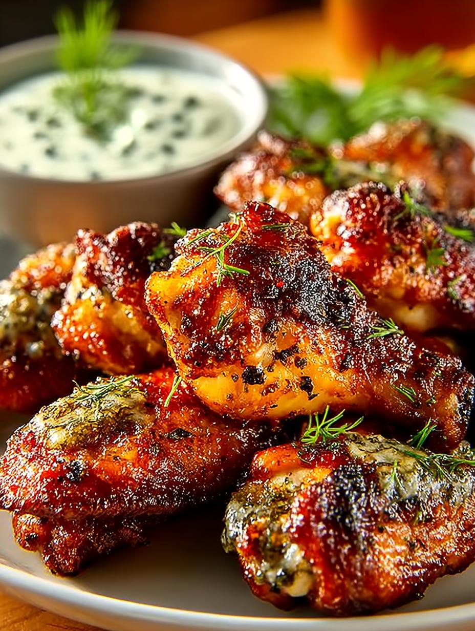 Dill Pickle Chicken Wings