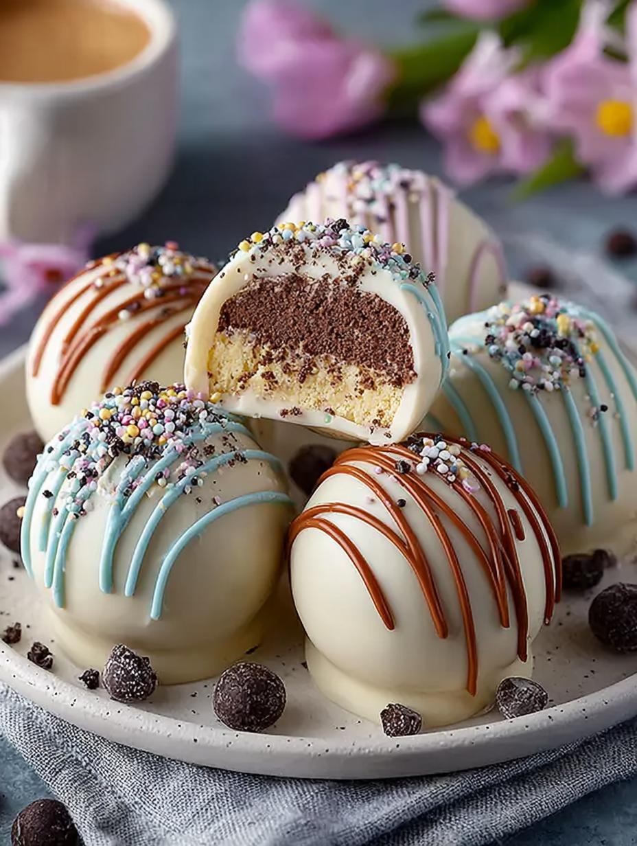 Easter Egg Oreo Balls: 7 Easy Chocolate Treats 5 Easter Egg Oreo Balls: 7 Easy Chocolate Treats - Easter Egg Oreo Balls - additional detail