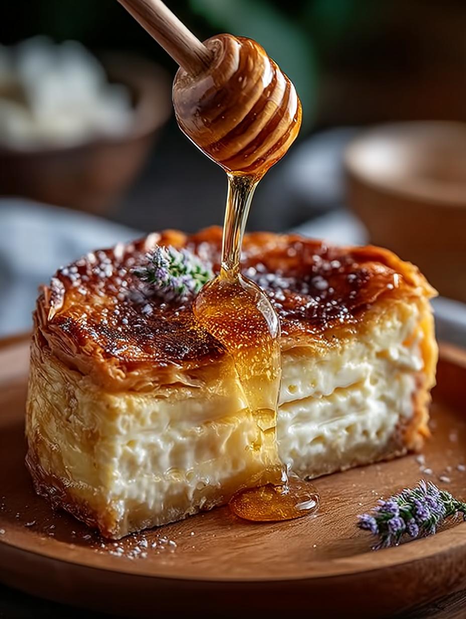 Golden Greek Honey Pie