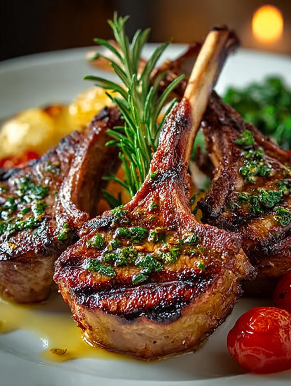 Grilled Lamb Chops with Rosemary: A Flavorful Dinner Upgrade - Grilled Lamb Chops with - main visual representation