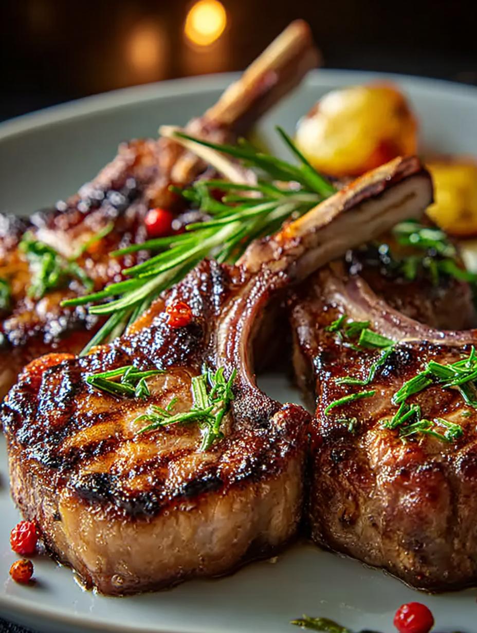 Grilled Lamb Chops with