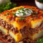 Ground Beef Potato Casserole