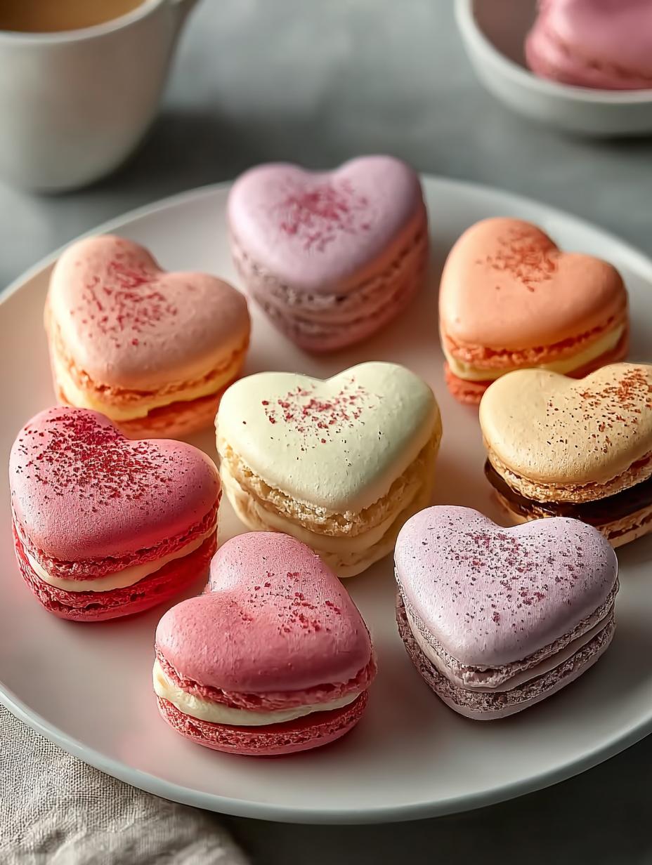 Heart Shaped Macarons: 7 Steps to a Sweet Delight - Heart Shaped Macarons - main visual representation