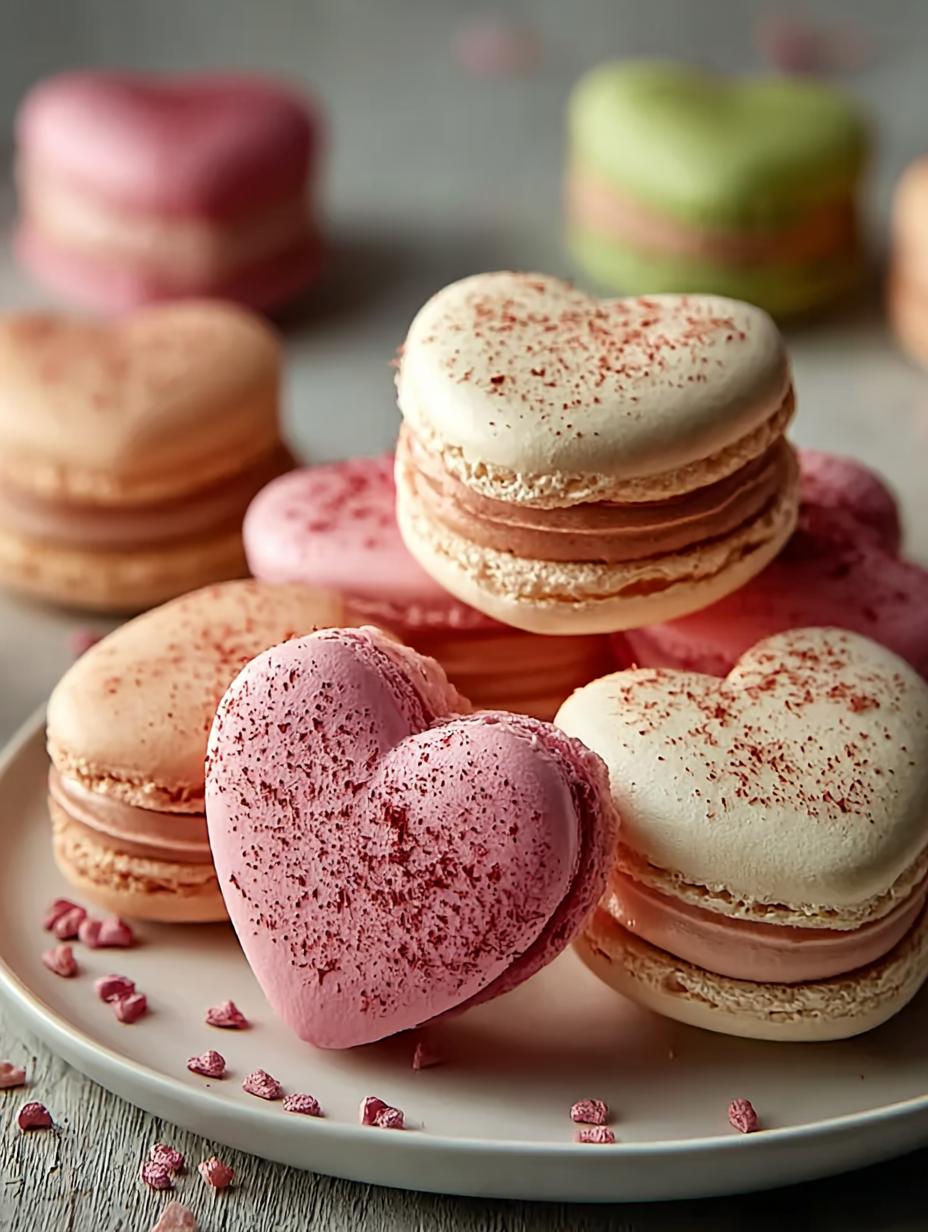 Heart Shaped Macarons: 7 Steps to a Sweet Delight - Heart Shaped Macarons - additional detail