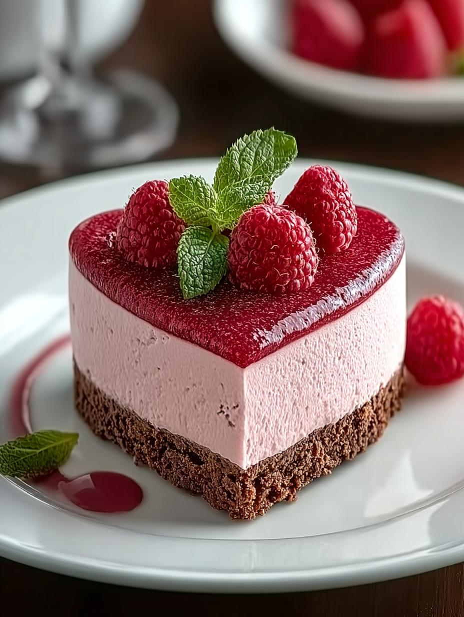 Heart Shaped Raspberry Mousse: 6 Steps to Romantic Bliss - Heart Shaped Raspberry Mousse - main visual representation