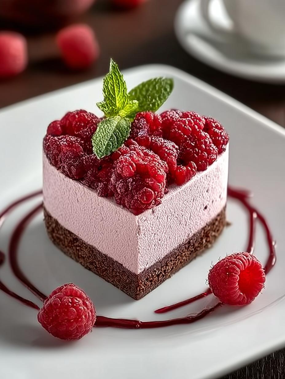 Heart Shaped Raspberry Mousse: 6 Steps to Romantic Bliss - Heart Shaped Raspberry Mousse - additional detail