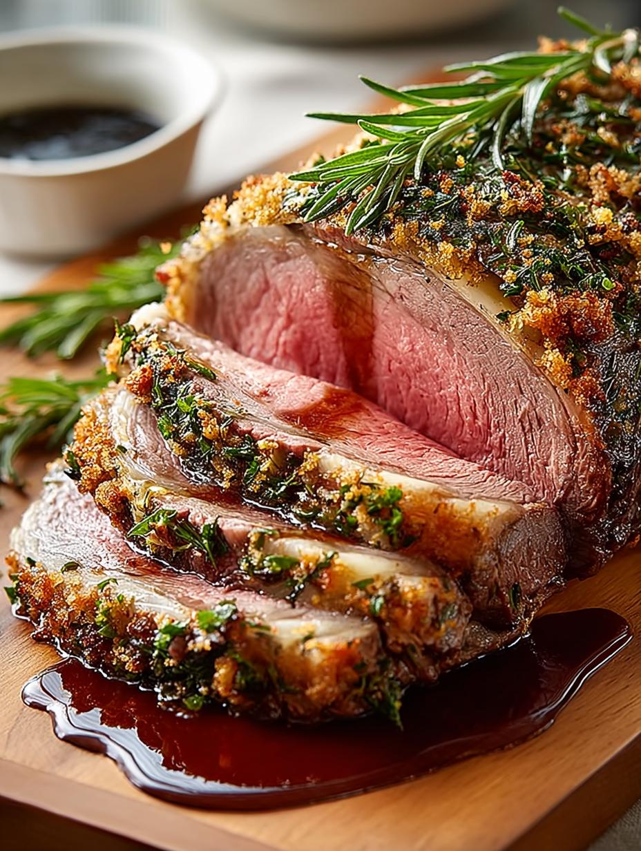 Herb Crusted Prime Rib