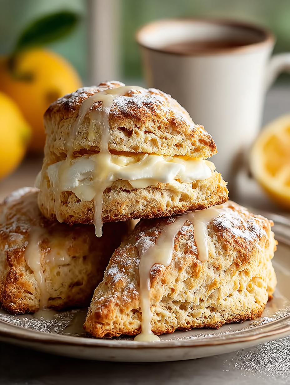 Lemon Ricotta Scones