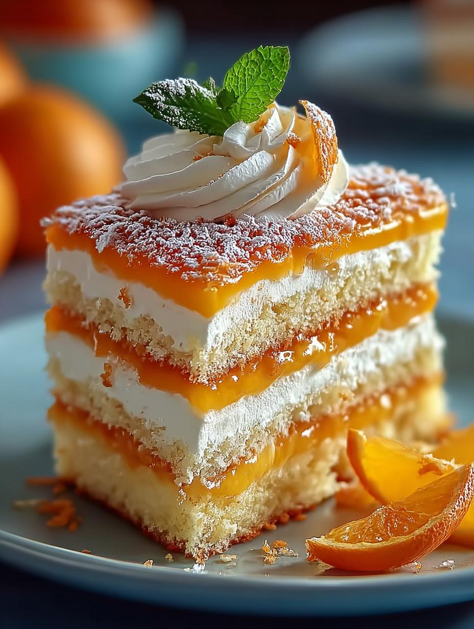 Orange Creamsicle Cake: 7 Irresistible Layers of Delight - Orange Creamsicle Cake - main visual representation