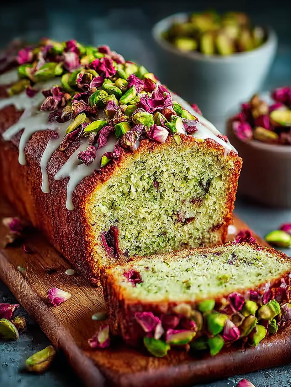 Pistachio Cardamom Rose Loaf: 7 Steps to Delightful Bliss - Pistachio Cardamom Rose Loaf - main visual representation