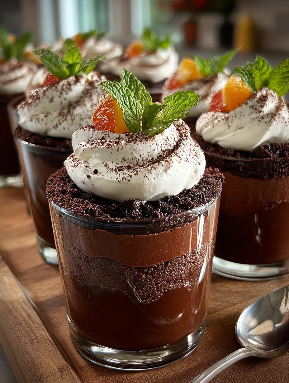 Potting Soil Pudding Cups