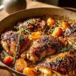 Roasted Apricot Chicken Dinner