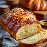 Semolina Bread with Sesame