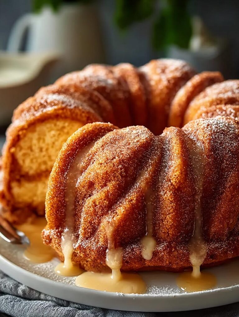 Snickerdoodle Bundt Cake
