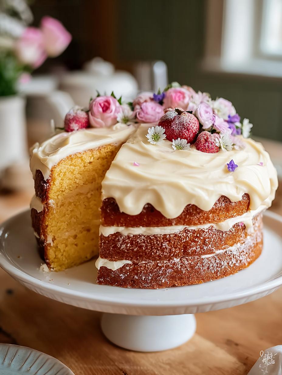 Delicious Spring Birthday Cake to Celebrate Spring's Joy - Spring Birthday Cake - additional detail