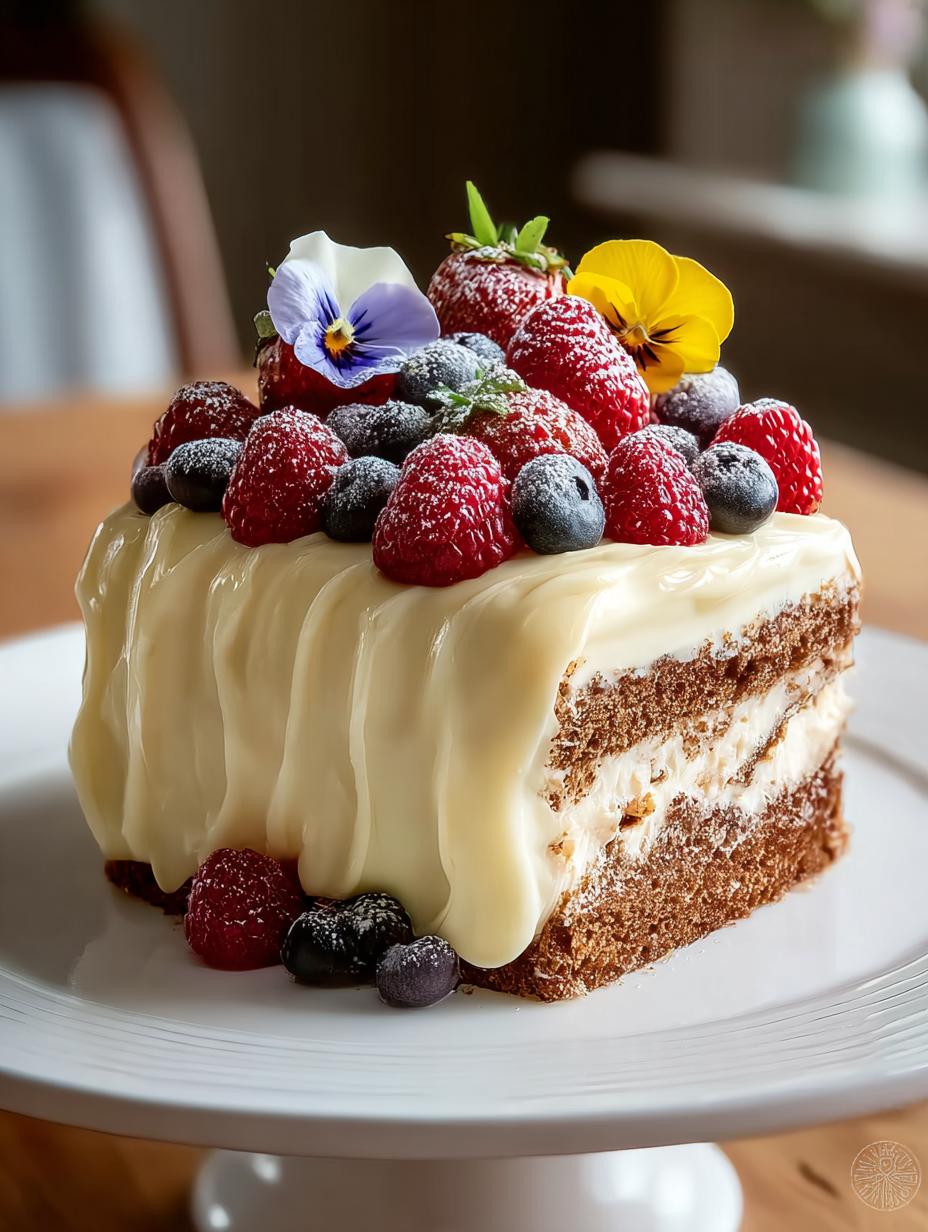 Spring Birthday Cake