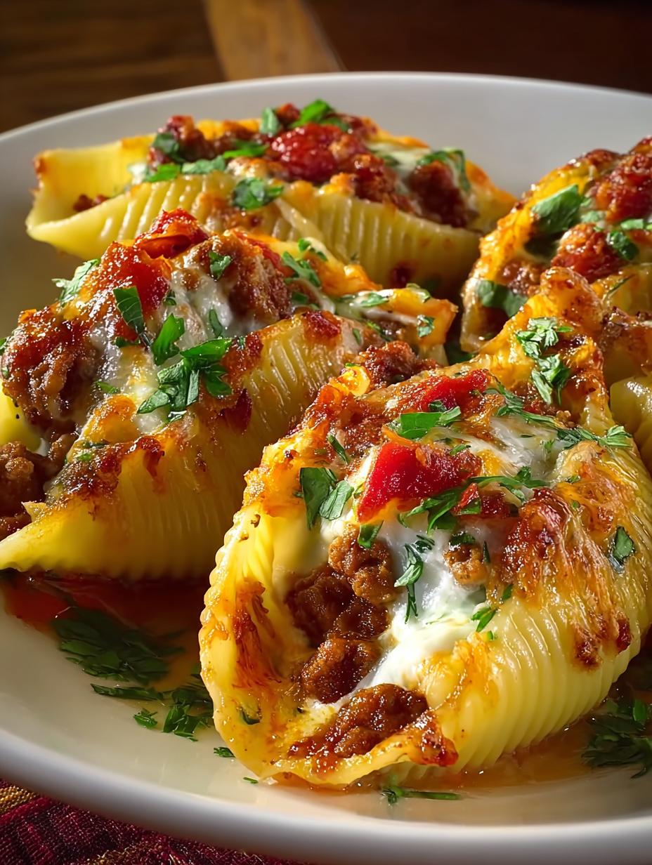 Taco Stuffed Pasta Shells: 5 Steps to Deliciousness 4 Taco Stuffed Pasta Shells: 5 Steps to Deliciousness - Taco Stuffed Pasta Shells - main visual representation