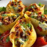 Taco Stuffed Pasta Shells