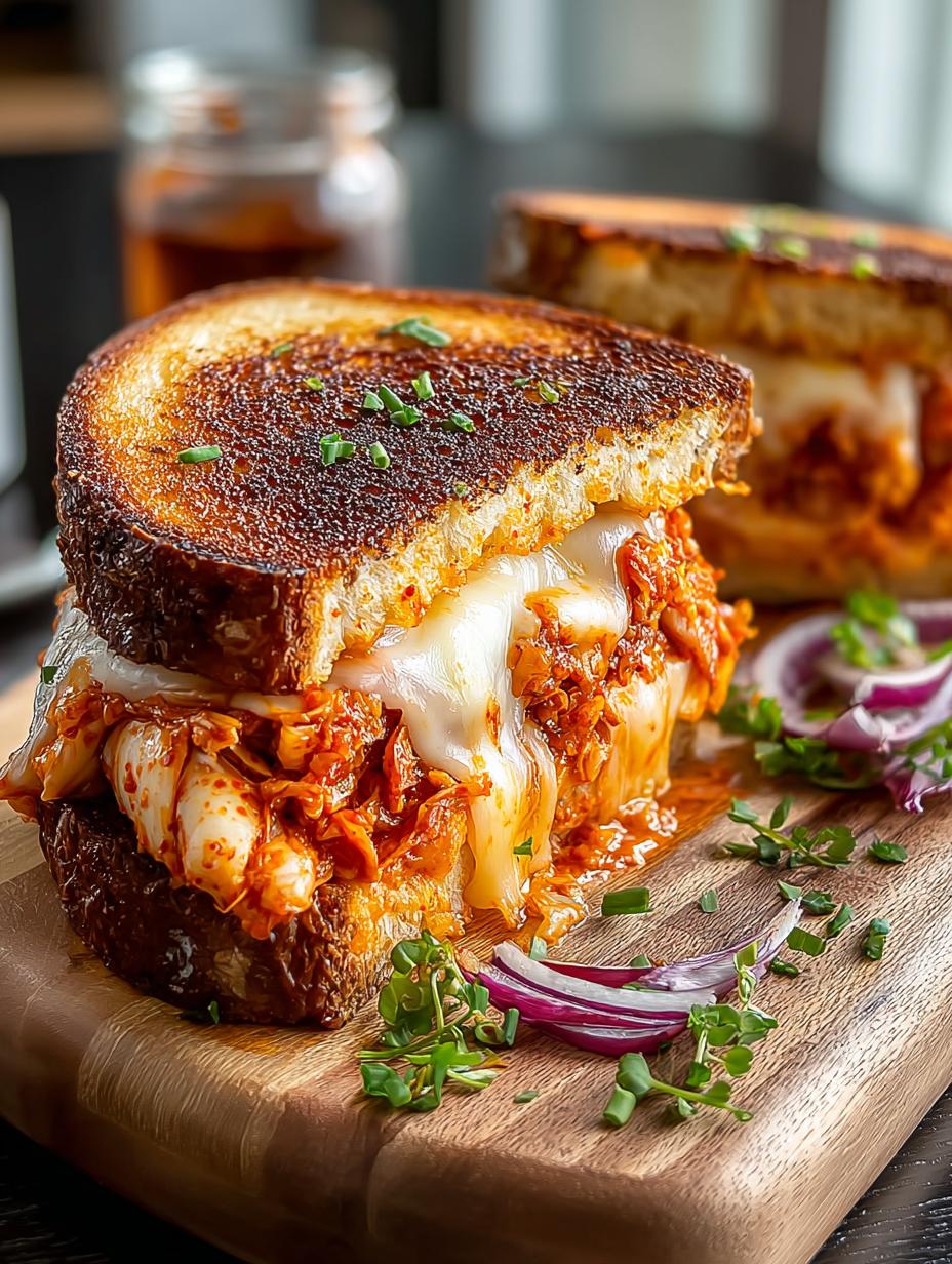 Viral Kimchi Cheddar Melt: 5 Reasons to Try This Delight - Viral Kimchi Cheddar Melt - additional detail